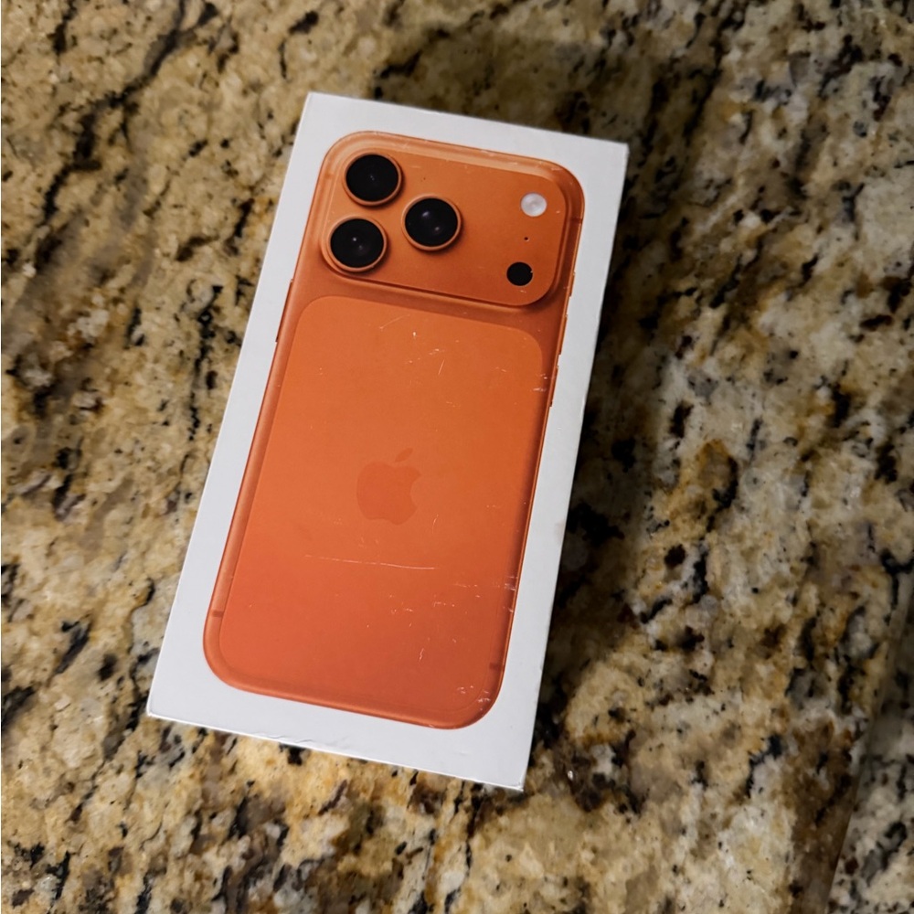 Apple iPhone in Bold Orange